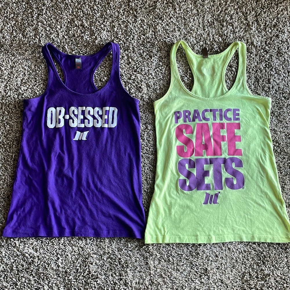 Muscle club razor back tanks